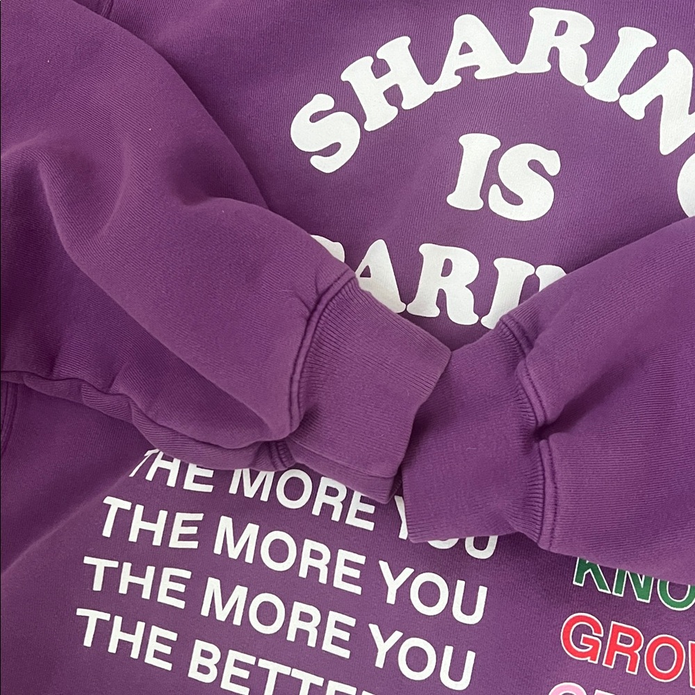 Madhappy Local Optimist Hotline Purple Hoodie - Picture 9 of 11